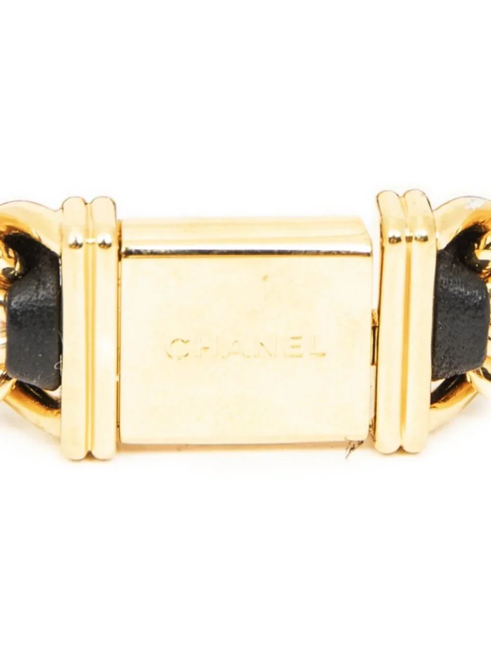 Chanel Premiere Black Gold Plated Shoulder Bag